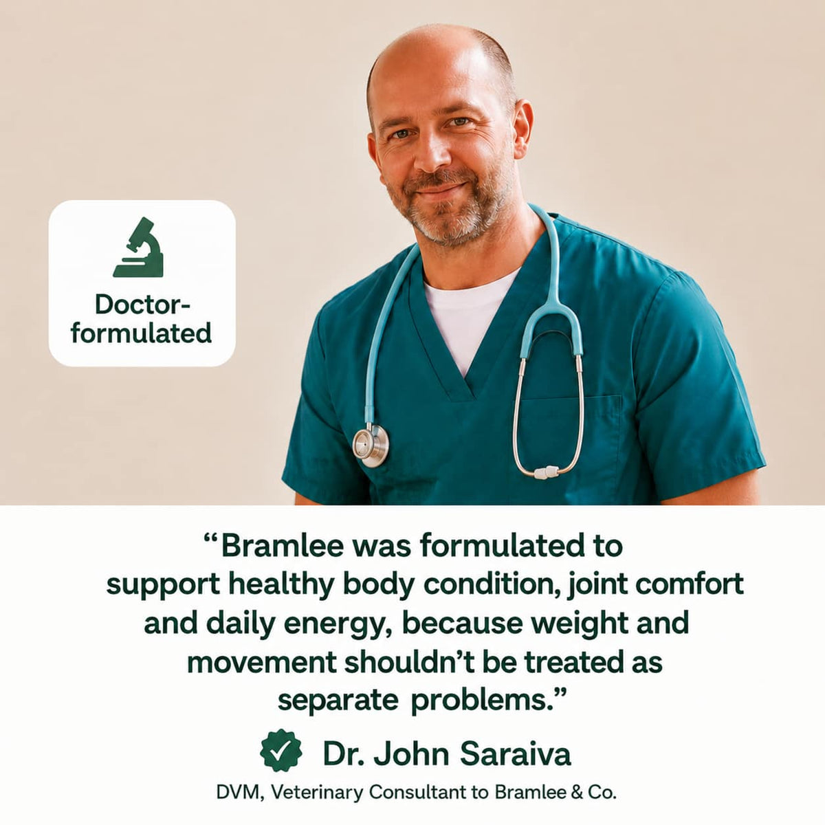 The Daily Formula Built for Your Dogs’ Weight, Joints & Energy