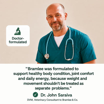 The Daily Formula Built for Your Dogs’ Weight, Joints & Energy